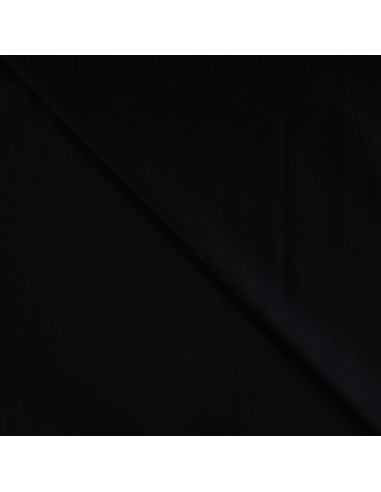 Tissu twill toile de travail - Noir