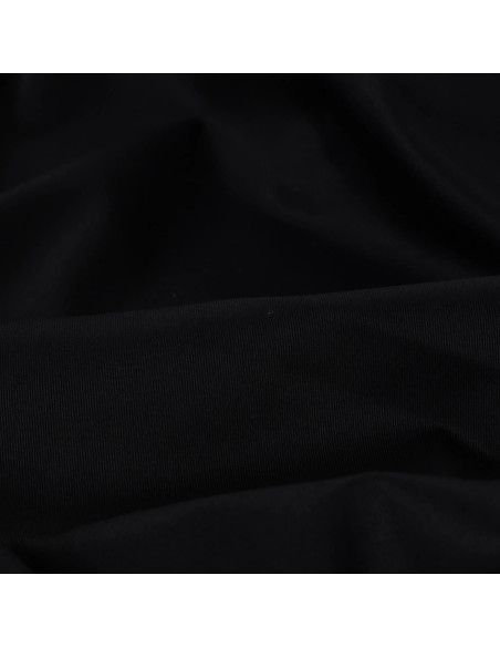 Tissu twill toile de travail - Noir