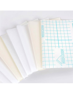 Lot de 8 coupons d´entoilage