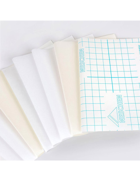 Lot de 8 coupons d´entoilage
