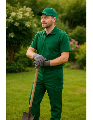 Tissu twill toile de travail - Vert