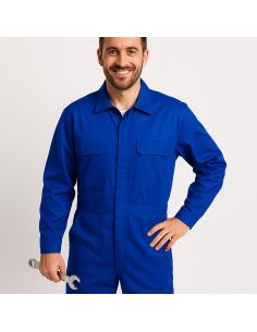 Tissu twill toile de travail - Bleu royal 2