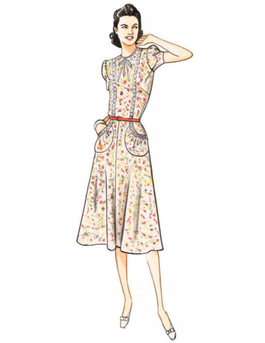 Patron de robe - Vogue 9294