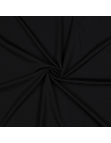 Tissu lycra confort - Noir