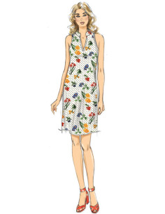 Patron de robe - Butterick 6551 2
