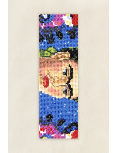 Kit broderie marque-pages au point de croix - Le cadre 2