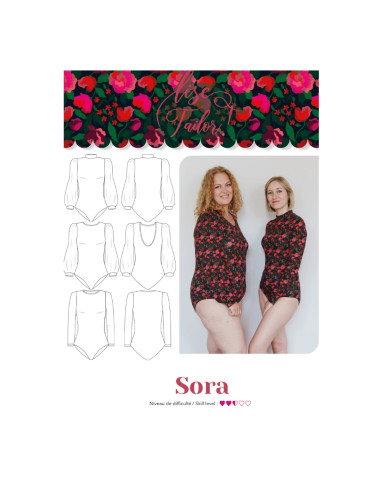 Patron de body - Sora - Lise Tailor