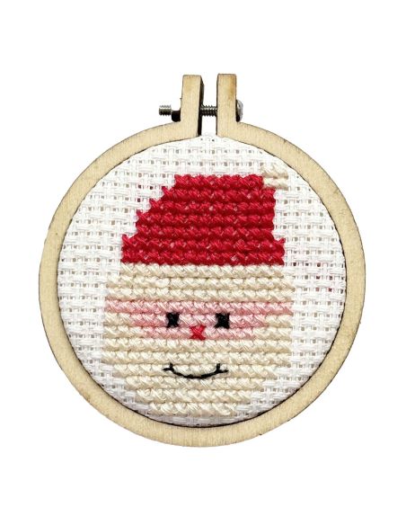Mini kit broderie point de croix - Ho Ho Ho!