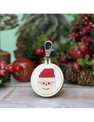Mini kit broderie point de croix - Ho Ho Ho!