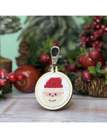 Mini kit broderie point de croix - Ho Ho Ho!