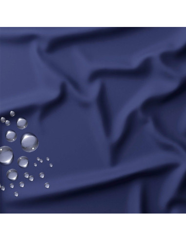 Tissu toile imperméable pour ciré - Bleu marine