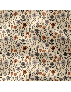 Tissu double gaze imprimé - Maddy