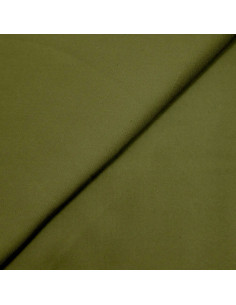 Tissu twill de viscose lourd - Olive