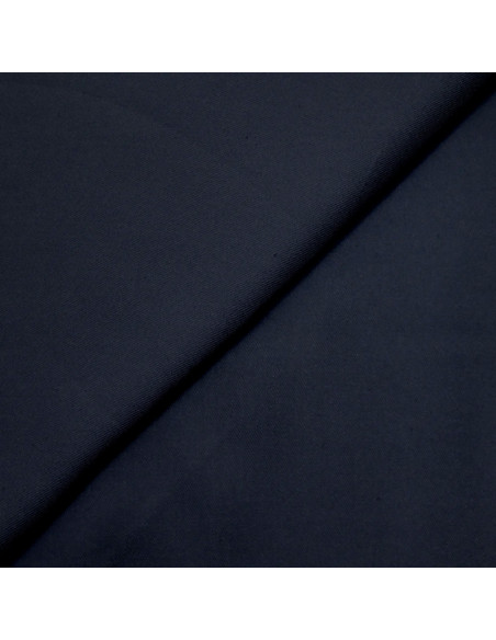 Tissu twill de viscose lourd - Marine