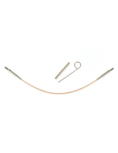 Câble pivotant pour aiguilles interchangeables or rose DMC