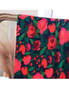 Tissu viscose La Roseraie - Lise Tailor