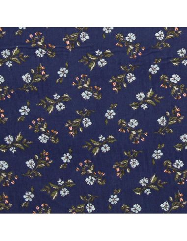 Tissu velours imprimé - Lina