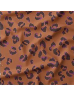 Tissu toile imperméable pour ciré - Fauve