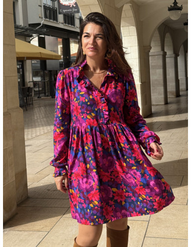 Patron de blouse-robe Albane - Clématisse Pattern