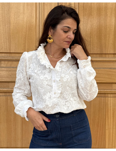 Patron de blouse-robe Albane - Clématisse Pattern