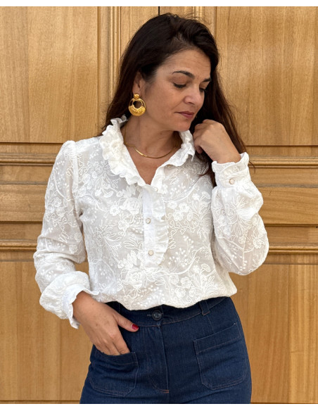 Patron de blouse-robe Albane - Clématisse Pattern