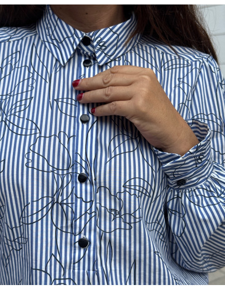 Patron de blouse-robe Albane - Clématisse Pattern