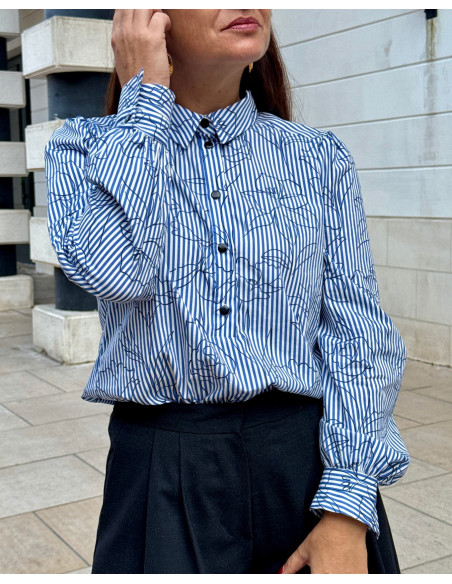 Patron de blouse-robe Albane - Clématisse Pattern