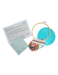 Kit broderie - Oiseau en fleurs 2