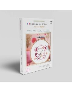 Kit broderie French'kits - Bébé singe 2