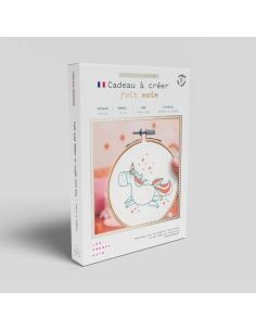 Kit broderie French'kits - Licorne 2