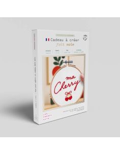 Kit broderie French'kits - Ma cherry 2
