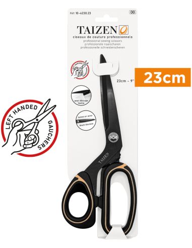 Ciseaux professionnels de couture gauchers 23 cm Taizen
