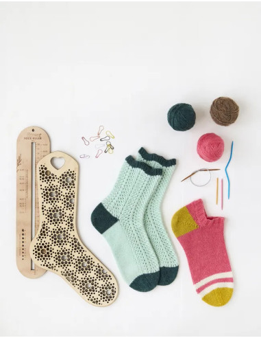 Livre guide expert chaussettes au tricot