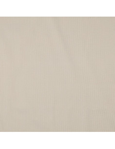 Tissu jersey coton maille fine côtelé - Sable 2