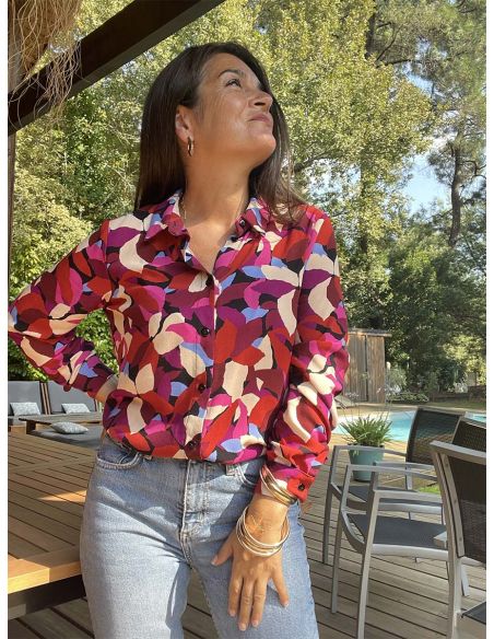 Patron de robe chemise Jane - Clématisse Pattern