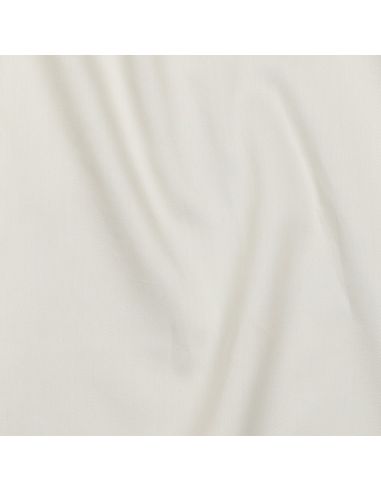 Tissu satin de coton - Écru