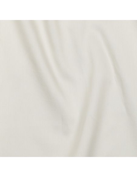 Tissu satin de coton - Écru