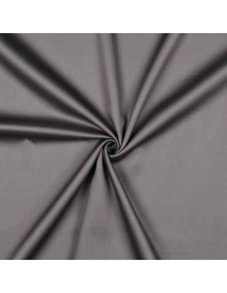 Tissu satin de coton - Gris
