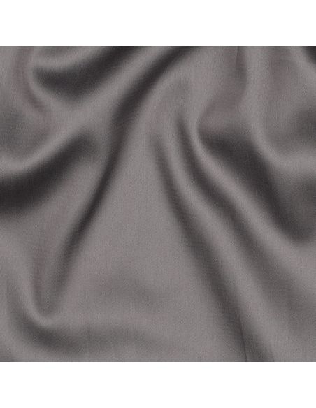 Tissu satin de coton - Gris
