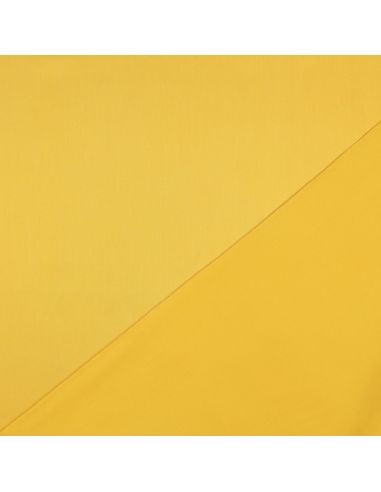 Tissu satin de coton - Jaune