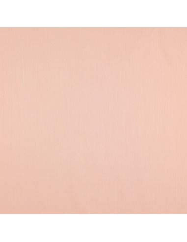 Tissu satin de coton - Saumon