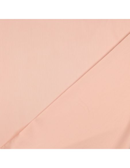 Tissu satin de coton - Saumon