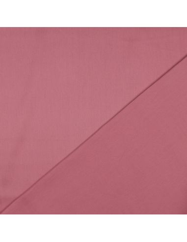 Tissu satin de coton - Blush