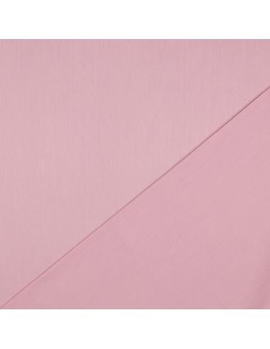 Tissu satin de coton - Rose