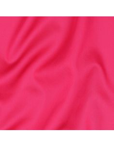 Tissu satin de coton - Rose vif 2