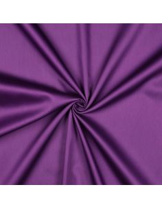 Tissu satin de coton - Violet