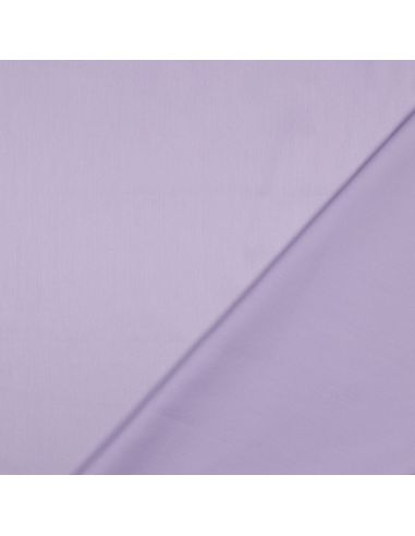 Tissu satin de coton - Lilas