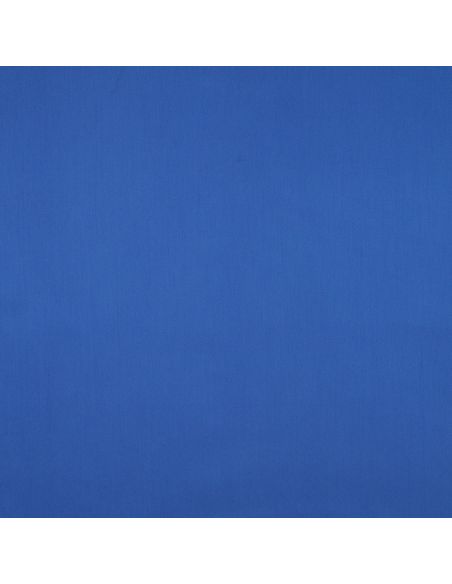 Tissu satin de coton - Bleu cobalt
