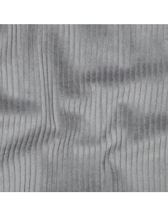 Tissu velours côtelé coton - Gris 2