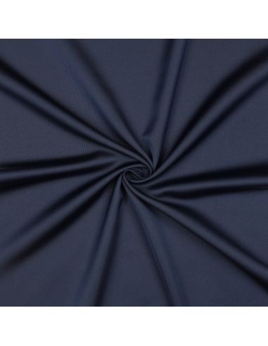 Tissu satin royal - Bleu marine